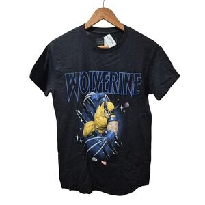Marvel VLA Wolverine 100% Cotton Graphic Shirt (SIZE: S)‎